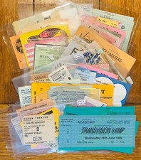 Original Concert Tickets