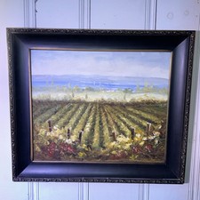 Vintage Painting Seaside