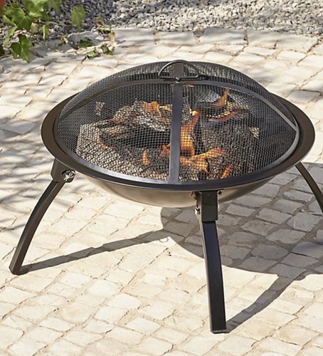 George home firebowl log - firebowl, &