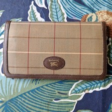 Vintage Burberry Long Wallet Purse