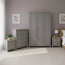 Lancaster Grey 4-Piece Bedroom