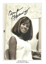 Brenda Holloway-A4 8X12" Motown Legend 3 Photo (SIGNED AUTOGRAPH WITH COA) S