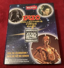 Star Wars Trilogy Tazo Collectors Force Pack Walkers Complete Full Set 1996