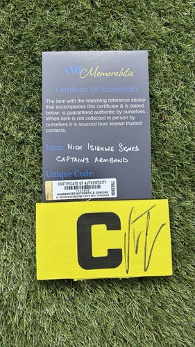 Nick isiekwe signed - isiekwe,