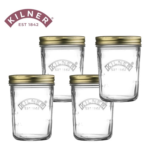 Kilner canning glass jars - kilner, 4pc
