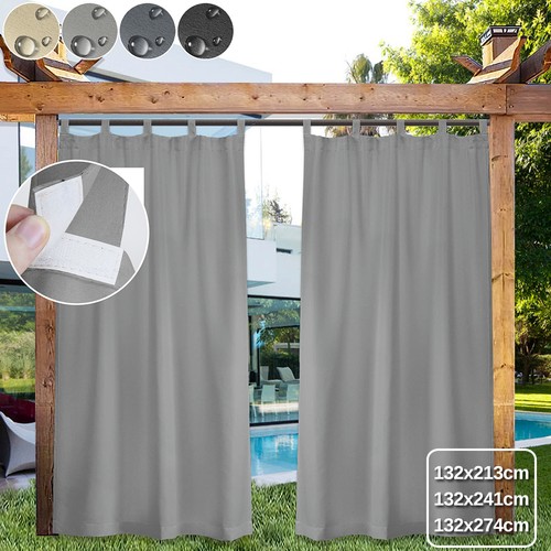 Outdoor curtains blackout - outdoor,
