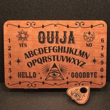 Wooden ouija board - wooden, —wooden