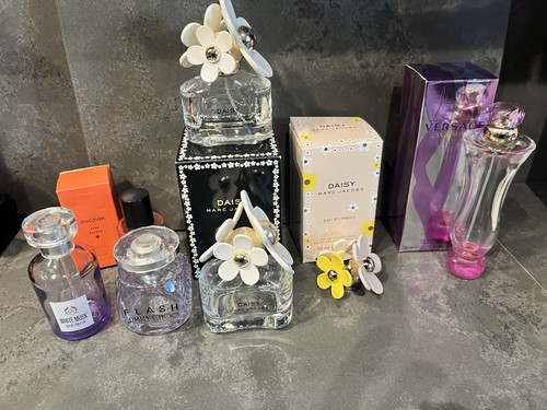 Empty perfume bottles and - bottles,