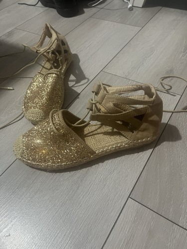 Women lace gold glitter - women’s, up