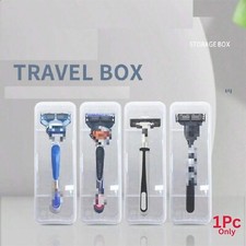Travel Men's Razor Case Plastic Razor Blades Storage Box New Shaver Box