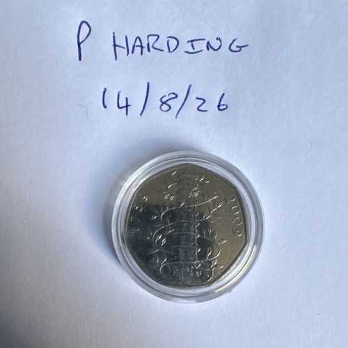 2009 kew gardens 50p - 2009,