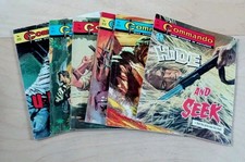 Commando Comics~6 x Early 1960/70's  Titles  (Bundle)