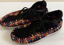 Nike Air Footscape Woven Chukka Premium QS Rainbow Black 11 525250-001 2012 Read
