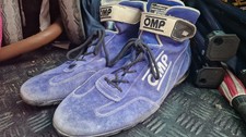 OMP Race Rally Kart Karting Navigator Blue Boots FIA8856-2000