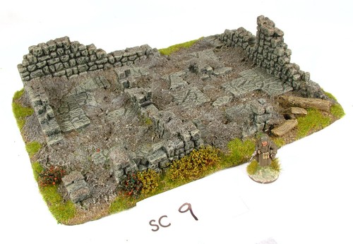 28mm scale model - 28mm, ruins