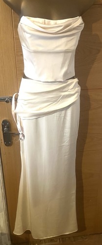Polly premium ivory draped - premium,