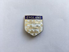 C1970s-80s VINTAGE ENGLAND FOOTBALL CLUB ENAMEL PIN BADGE