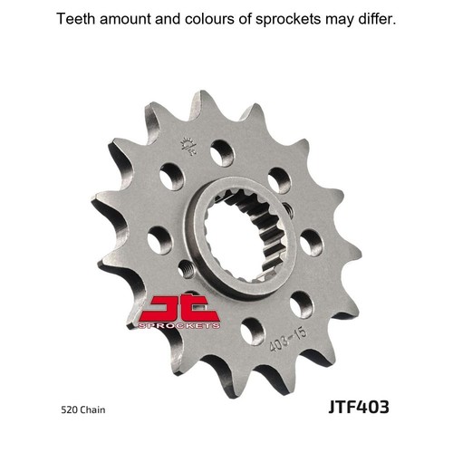 Front sprocket 15t fits - jt,