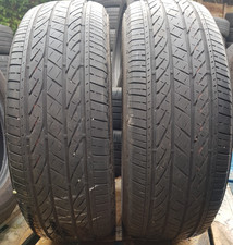 2x 225/65R17 Bridgestone Dueler H/P Sport AS M+S tyres 102H 5mm PAIR *NO REPAIRS