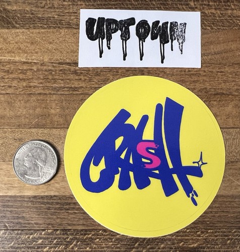 Crash one round logo - crash, tag