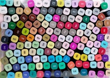 170 Spectrum Noir Dual Tip Alcohol Pens Only Lightly Used