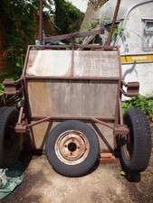2 Wheel Pony Cart + SPARE WHEEL  TO RESTORE SUIT 13-14hh . ADJ SHAFTS, SWINGLE T
