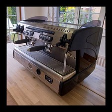  FULLY SERVICED LA SPAZIALE 2 GROUP COMMERCIAL COFFEE MACHINE
