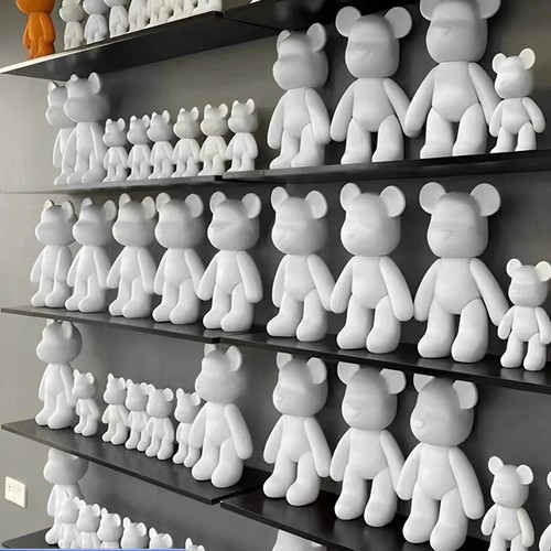 Diy paintable bear - paintable, sculpture