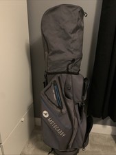 Motor Caddy Club Series Trolly Golf Bag. Used Condition. With Rain Cover