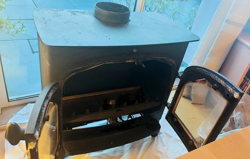 Cast iron chiminea log - cast, chiminea/log