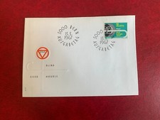 SWITZERLAND HELVETIA 1967 FDC BLIND PEDESTRIANS CANE WHEEL