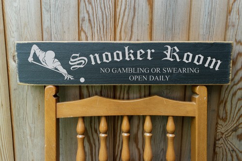 Snooker room vintage - room, style