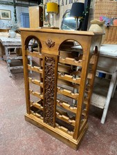 Carved Wine Rack