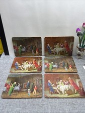 Set of 6 vibtage large