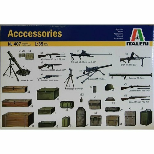 Italeri scale ww2 allied - 1/35,