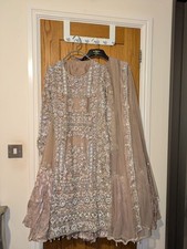 Farshi Lenhga Asian Wedding Party Dress Size 40