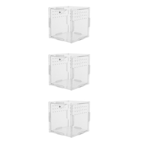 3pcs reptile tank enclosure - 3pcs,