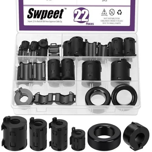 Pcs 6sizes black - 22,