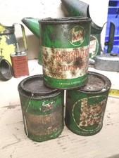 3x Vintage castrol oil can