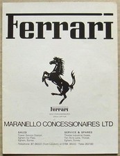 FERRARI Maranello Sales
