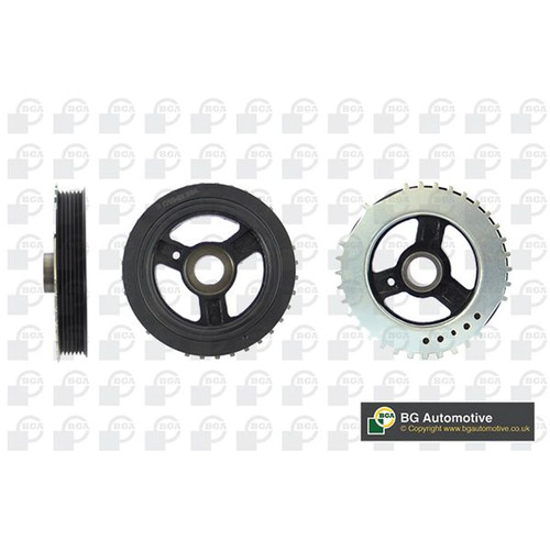 Bga crank shaft belt pulley - shaft,