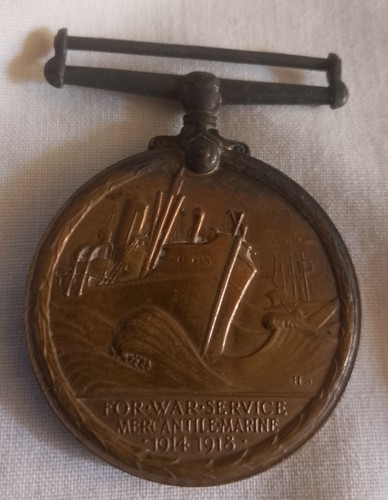 Ww1 mercantile marine medal - mercantile,