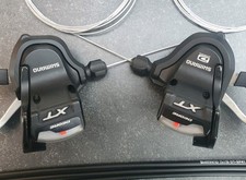 Shimano Deore XT 2/3x 10s Shifter Set SL-M780 & New Cable Kit 10s *SERVICED* VGC