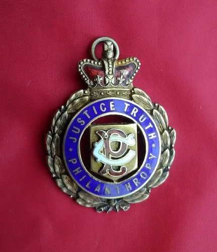 Vintage gle masonic jewel 1919 - gle,