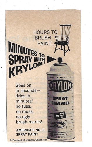 Krylon spray paint - spray,