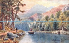 R434375 Caledonian Canal Laggan Avenue H B Wimbush Bonnie Scotland Tuck Oilette