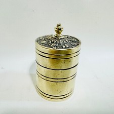 Antique Brass Vesta Case