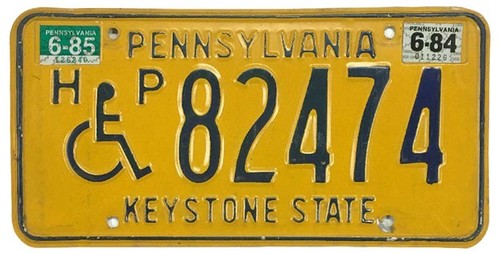 Vintage pennsylvania 1984 - 1984, 1985
