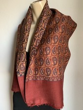 Vintage Pelo Burgundy Blue