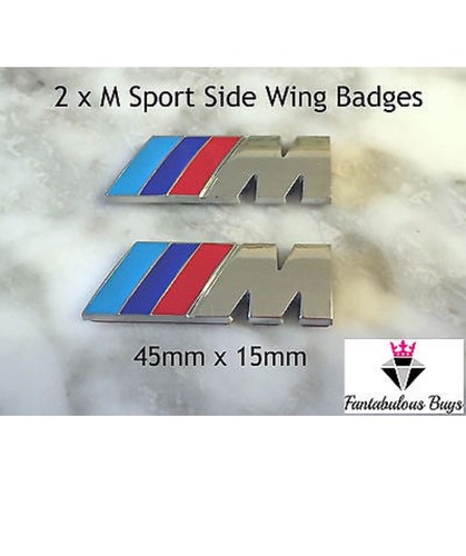 20x bmw sport emblem chrome - sport,